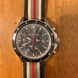 Burberry watch men’s Swiss made BU7602 waterproof